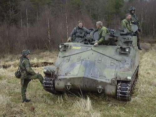 Tankistes Suédois P10