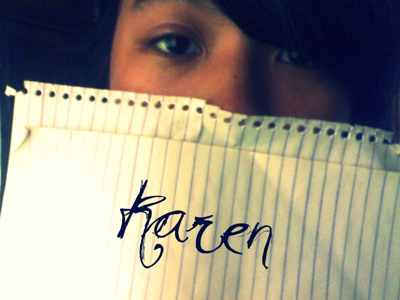 theresa's fan sign.. wee.. Karen10