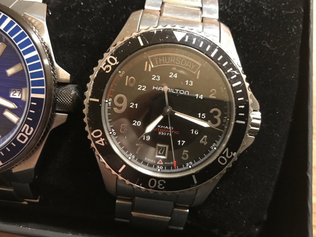 Insert de Lunette pour Hamilton Khaki Navy - et conseils pour remise en état 4f23e310