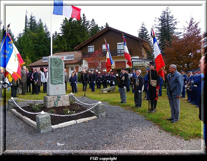 CEREMONIE GENERAL BATAILLE, COL DU BONHOMME, les photos B_h10