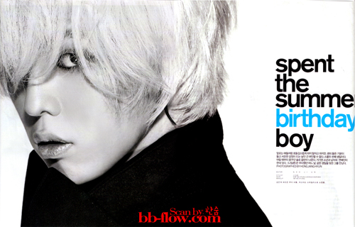 G-Dragon Dans le Magazine NYLON 20080914