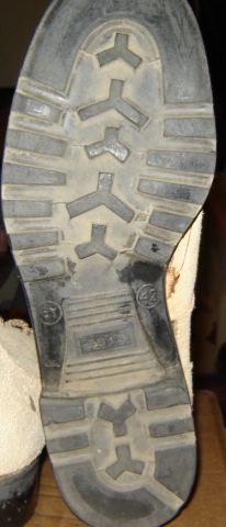 Saudi Arabian Desert Boots Used by the USSF 00622