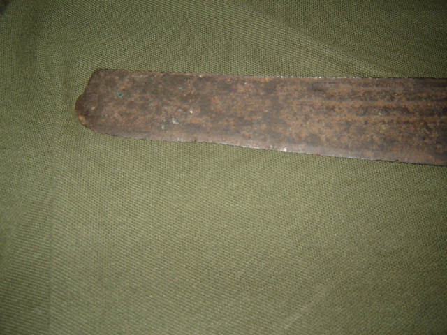 Captured machete used by the Mau-Mau Abc_0713