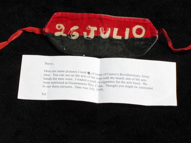 Cuban 26 Julio Armband Dsc00125