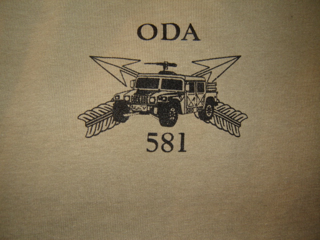 Special Forces t-shirt ODA-581 Pictur72