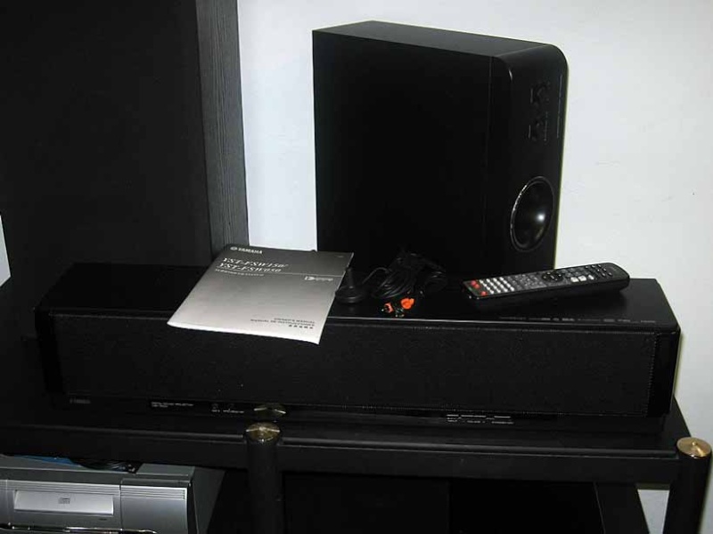 Yamaha YSP-3000 virtual surround speaker & YST-FSW150 subwoofer (Used) SOLD