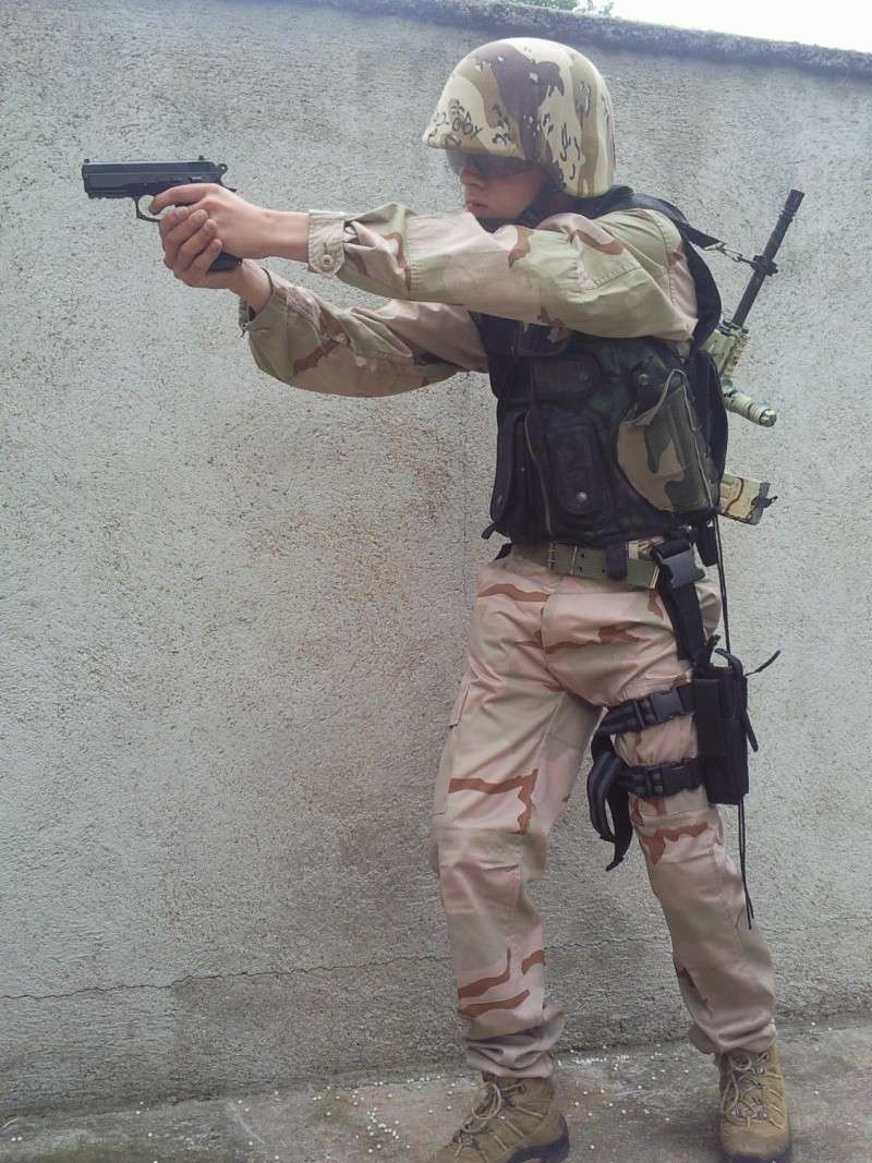 Equipement Airsoft: Tenue La Chute du Faucon Noir ! (Black Hawk Down) Photo014