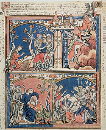 bandes desisnées médiévales - Bandes dessinées médiévales - Page 2 Samson10