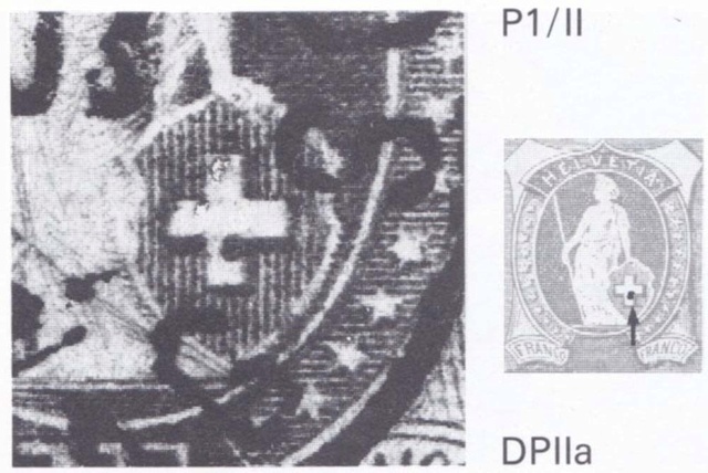 Helvetia - SBK 72E, Stehende Helvetia 3 Fr 72e_2_12