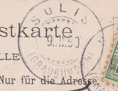Solis bei Tiefencastel GR - 12 Einwohner Solis10