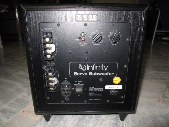 Infinity RS 10 subwoofer (Used) SOLD Img_0110