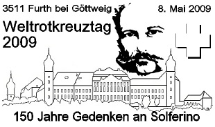 Sonderpostamt im Stift Göttweig - Weltrotkreuztag 2009 Stempe20