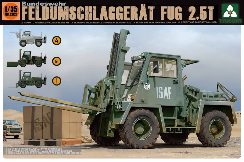 Le feldumschlaggerät fUG 2.5t de chez Takom Takom_10