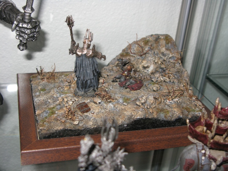 diorama LOTR Sauron VS Isildur Flash10