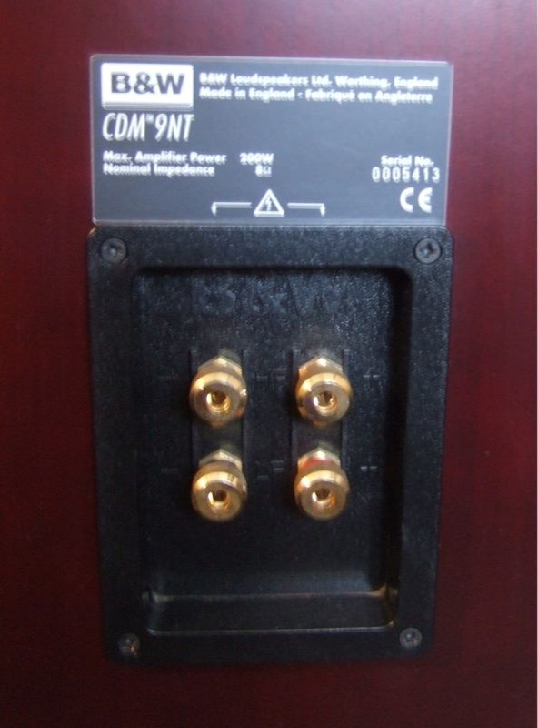 B&W CDM 9NT speakers (Used) Bwcdm912