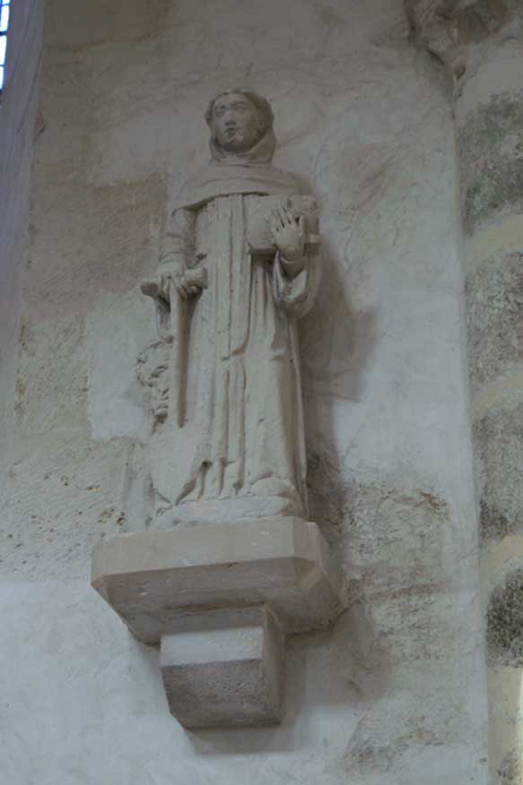 Saint Fiacre, solitaire du VIe siècle, 30 août Crecy-10