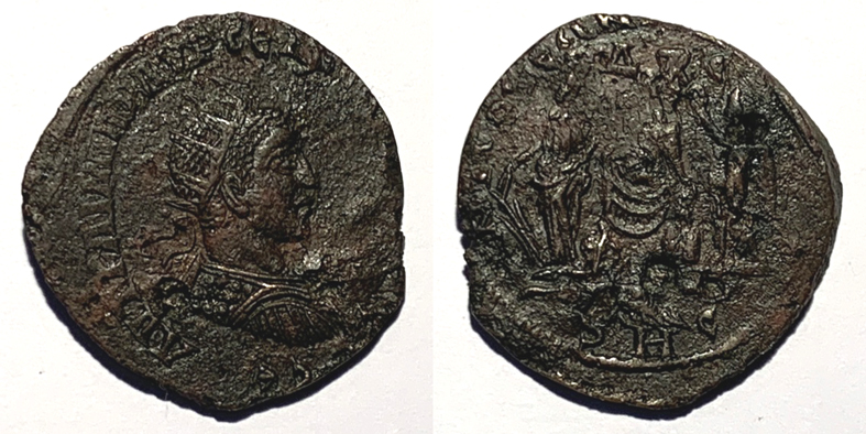Bronze colonial d'Antioche pour Alexandre Sévère ... Caraca10