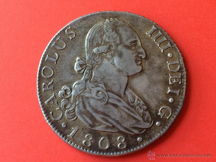 8 Reales 1808. Carlos IV. Madrid 113