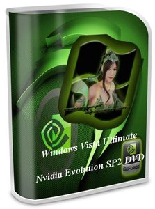 Windows Vista Ultimate Nvidia Evolution SP2 DVD 000d9e10