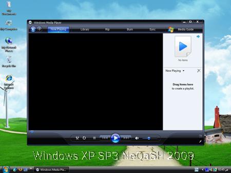 Windows XP SP3 NeQaSH MultiBootable August 2009 v1.0 Lite 25smu510