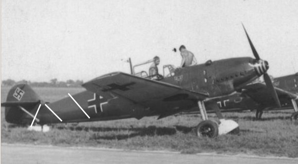 Messerschmitt Bf 109 D "Gelbe 1" I./3./JG 21 - Septembre 1939 - 1/32 - Page 10 P0710