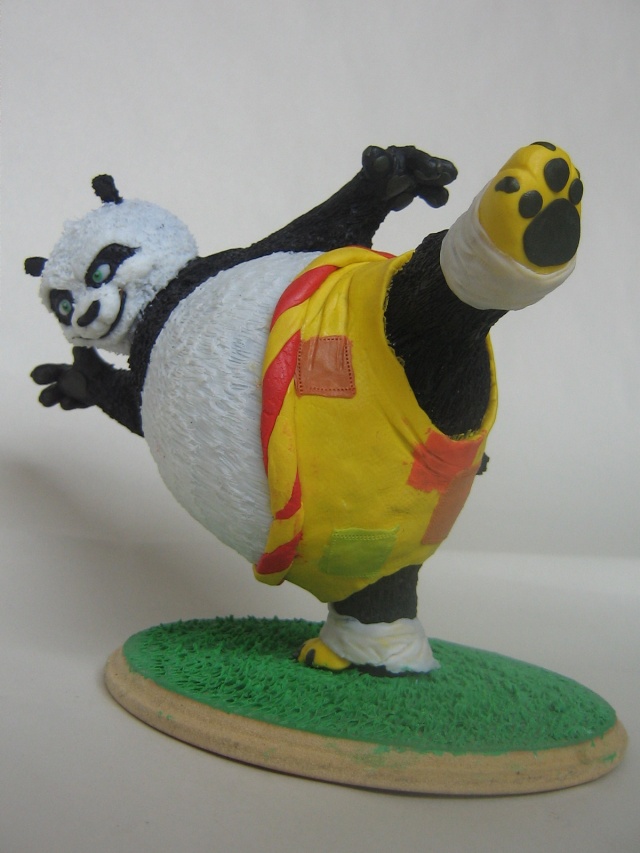 kung fu panda y kiss modelados por mi Img_1312