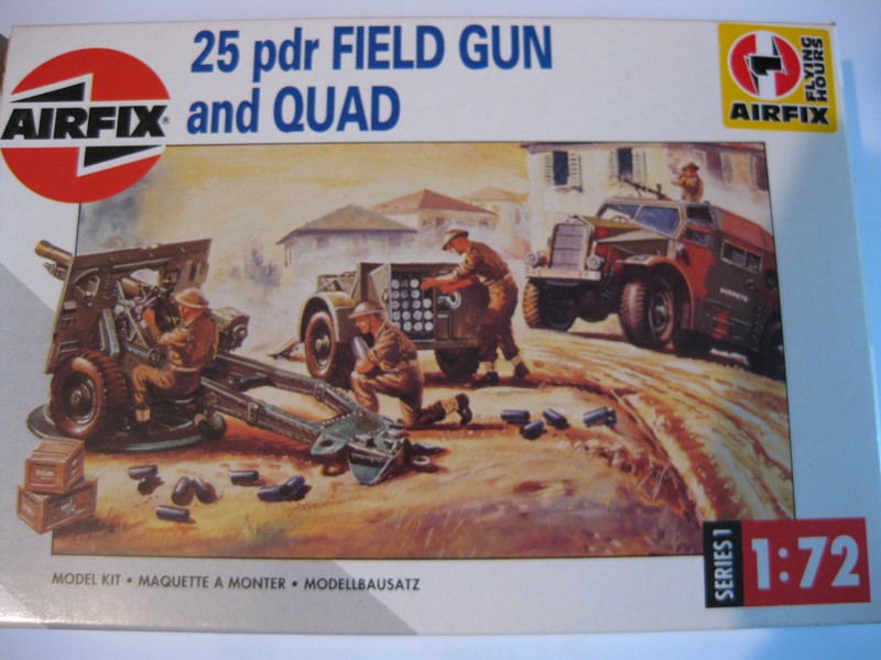 25 Pdr Field Gun and Quad [Airfix , 1/76 ] Photo137