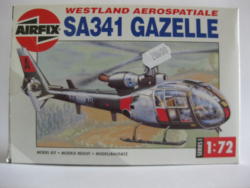 SA 341 Gazelle  Airfix 1 72 