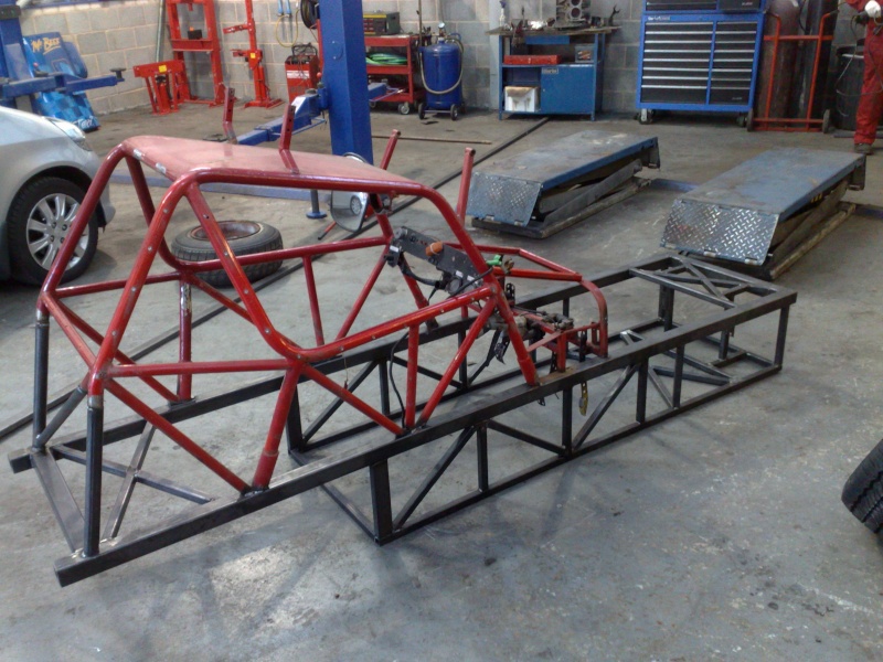 A stock car in the making 07092010