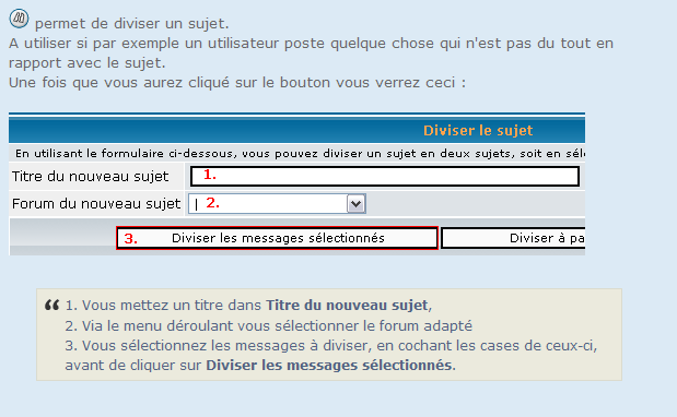 Utilisation des outils de modération Sansti27