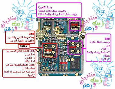 موسوعة صيانة واعطال جهاز نوكيا ، NOKIA 6020 مع الصور Oooou10