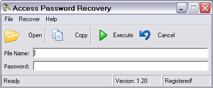برنامج Access Password Recovery v1.20 لكشف كلمة السر لملفات الاكسس Ouuoo10