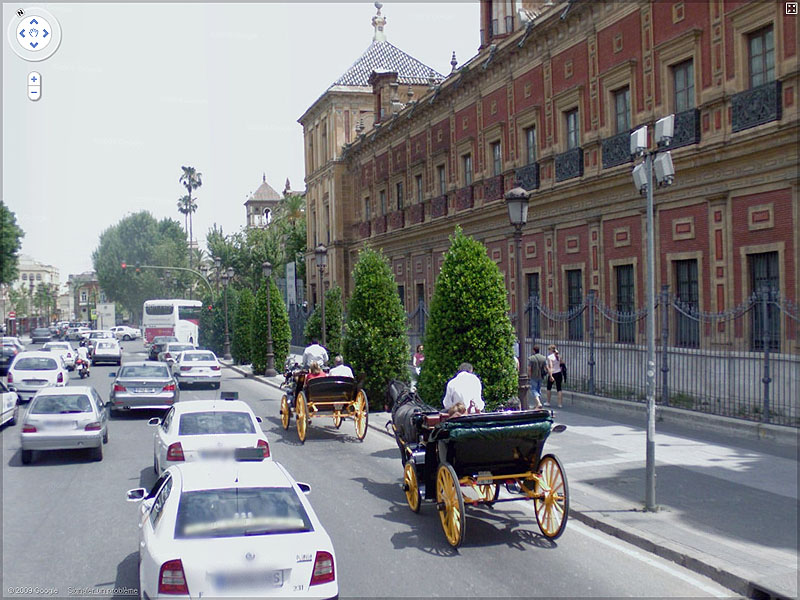 STREET VIEW : les tractions hippomobiles Sans_t38