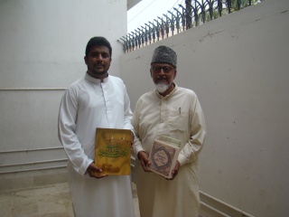 Sabih Rehmani with shah misbahuddin shakil Dsc03410