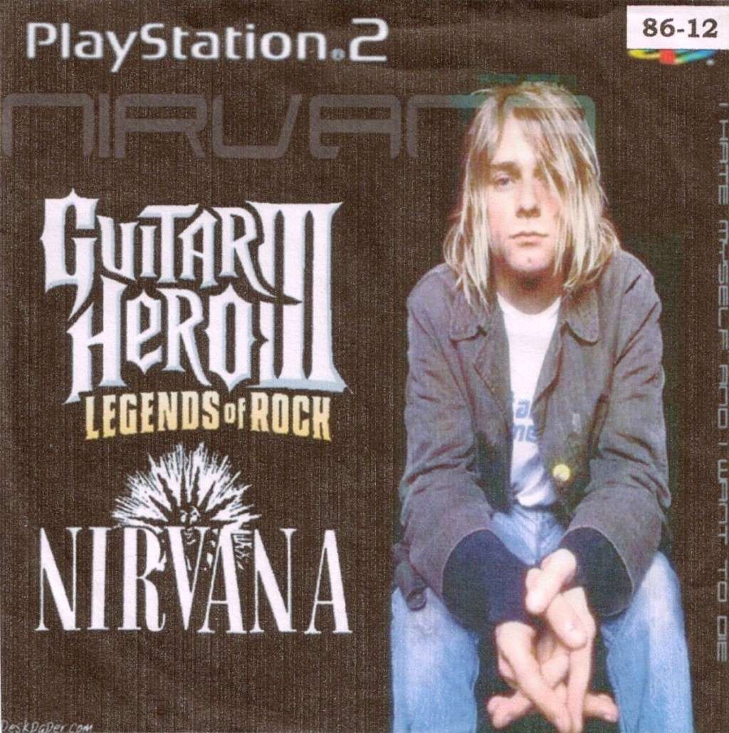 Guitar Hero 3 Nirvana PS2 28vddv10