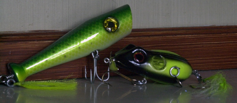 Iron Lures - popper mhi style :D Frog-m10
