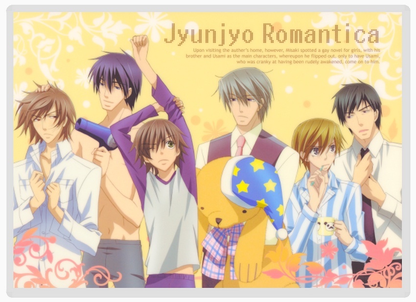 Junjou Romantica 1 y 2 (Amor inocente)yaoi puro en caIidad DVD y manga de yapa Jj410