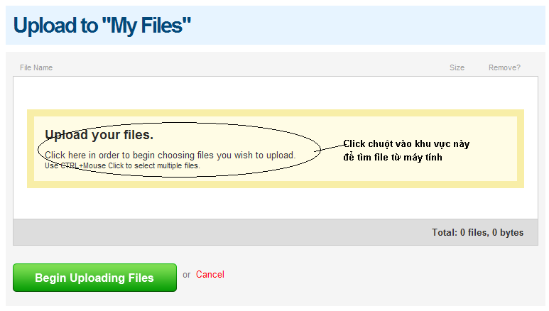 Cách gửi file và download file từ trang mediafire 311