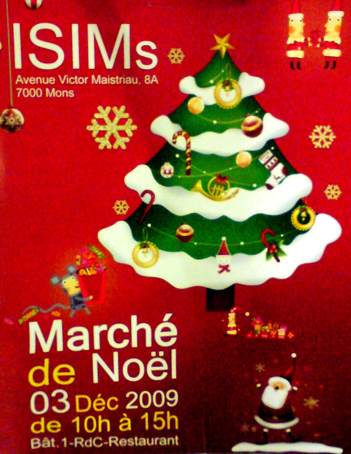 Marché de Noël @ ISIMs (3 décembre) Marcha10