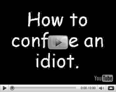 [Video] How to confuse an idiot/noob Youtub11