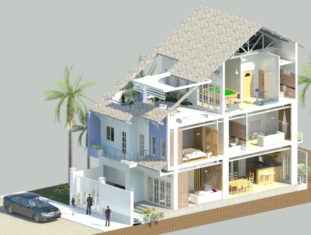 Some rendering images by revit 2009 Mat_ca10