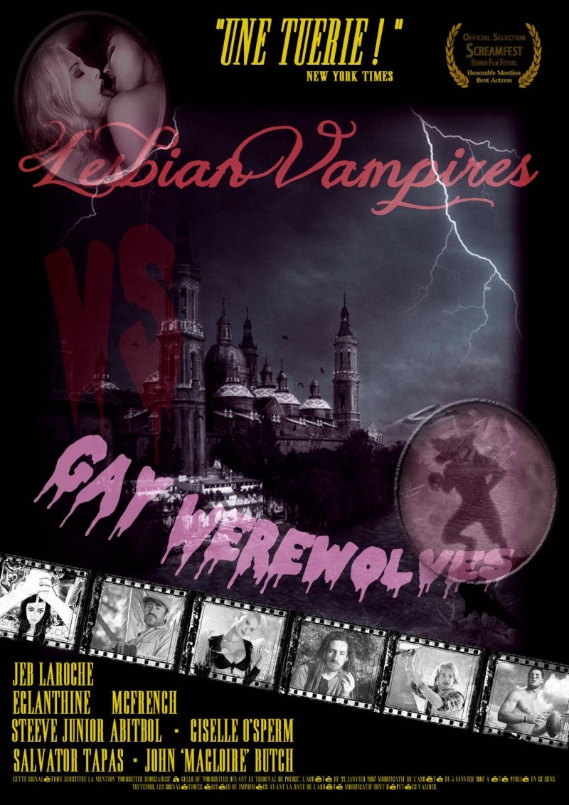 Les bonus du film Lesbian Vampires Vs Gay Werewolves Affich10