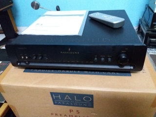 Parasound Halo P5 pre amplifier - SOLD 20160611