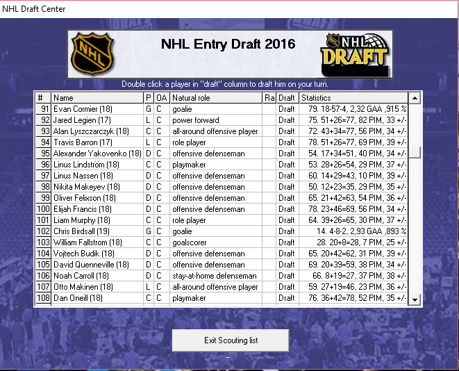 CBS draft list 2016 FINAL Draft612