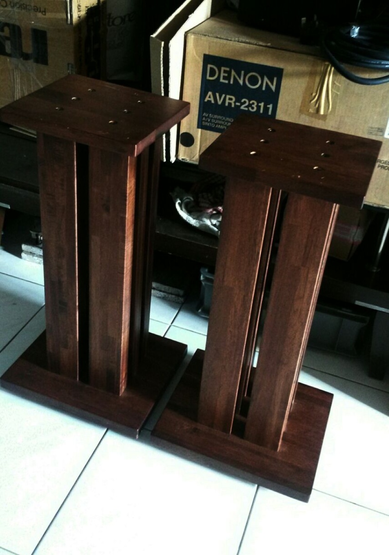 ATS 24" Six Pillars Wooden Speaker Stands Ats212