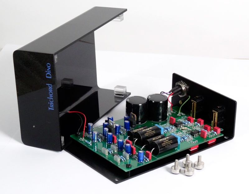 Trichord Dino Mk2 MkII Phono Stage, Trichord Dino+ Power Supply For Dino & High Performance Power Lead For Dino Mk2  Dino-m11