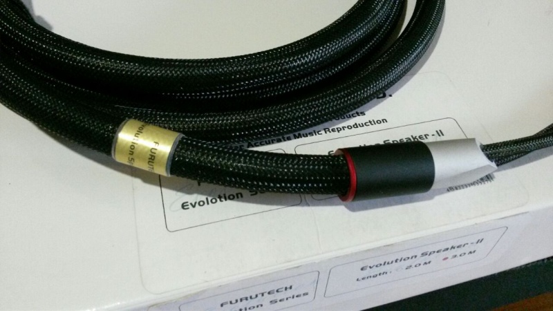  Furutech Evolution Speaker II High Performance Audio Speaker Cables - 3m pair Furute12