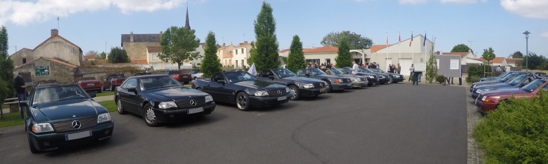 Rassemblement Mercedes SL 129 aux Sables d'Olonnes w-e de la Pentecôte Gopr0032