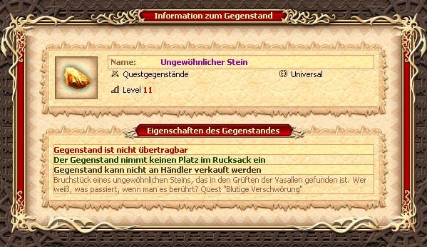 Blutige Verschwörung lvl 11  003310