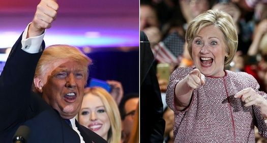 Trump e la Clinton escono vittoriosi Scherm10